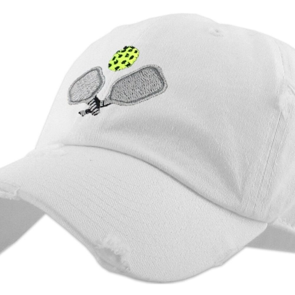 Pickleball Baseball Cap Hat - Picture 2 of 3